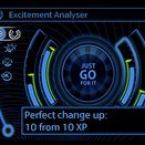 MINI Driving Excitement Analyser pontua a condução