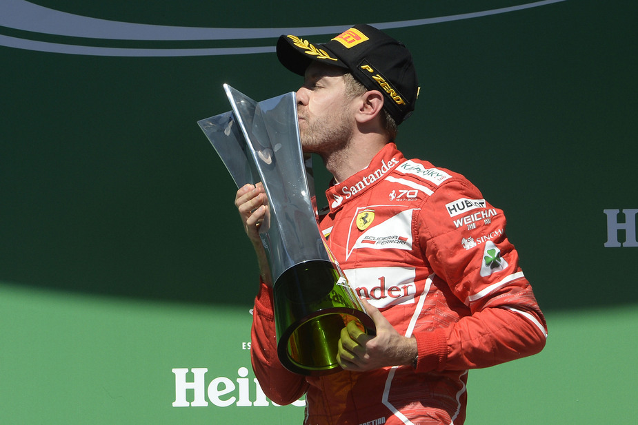 Em Interlagos foi Vettel a conquistar a vitória