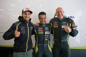 Pedro Lamy conquistou o título ao lado do austríaco Mathias Lauda e do canadiano Paul Dalla Lana