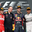 Daniel Ricciardo vitorioso no GP da Hungria