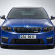 Skoda testa Octavia vRS contra ciclista olímpico