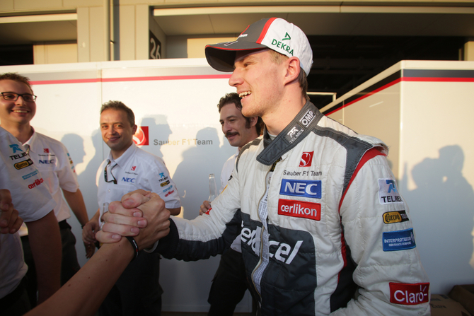 Nas últimas duas temporadas competiu pela Force India e pela Sauber Nas últimas duas temporadas competiu pela Force India e pela Sauber
