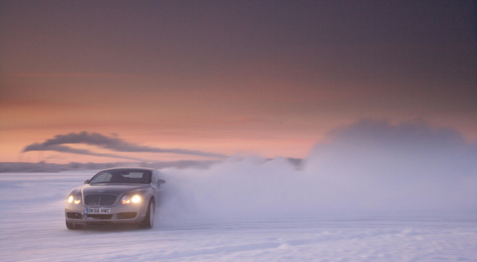 Bentley to Host Ice Driving Event in Finland with Continental GTs Bentley to Host Ice Driving Event in Finland with Continental GTs