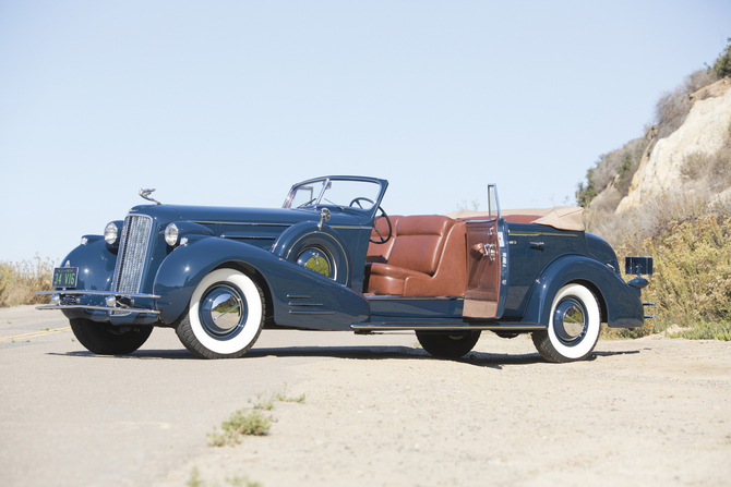 Cadillac V-16 Convertible Sedan by Fleetwood Cadillac V-16 Convertible Sedan by Fleetwood