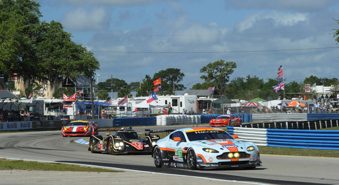 It was at Sebring, Long Beach and Laguna Seca It was at Sebring, Long Beach and Laguna Seca