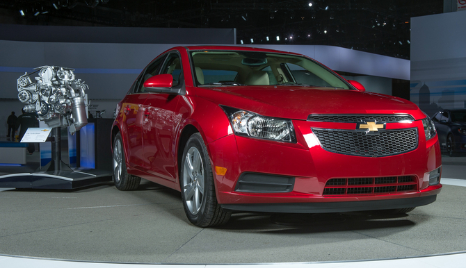 The Cruze diesel goes on sale in a few months in the US The Cruze diesel goes on sale in a few months in the US