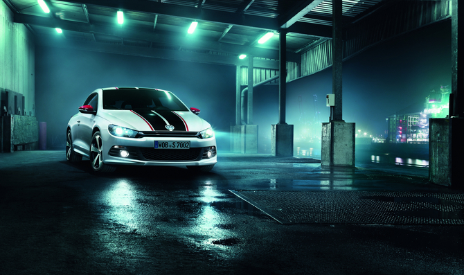 Das Styling soll an den Scirocco von 1982 erinnern. Das Styling soll an den Scirocco von 1982 erinnern.