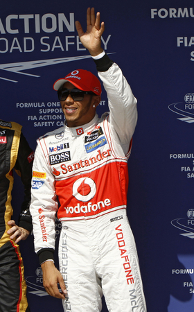 Hamilton is just one point ahead of Kimi Raikkonen in the championship Hamilton is just one point ahead of Kimi Raikkonen in the championship