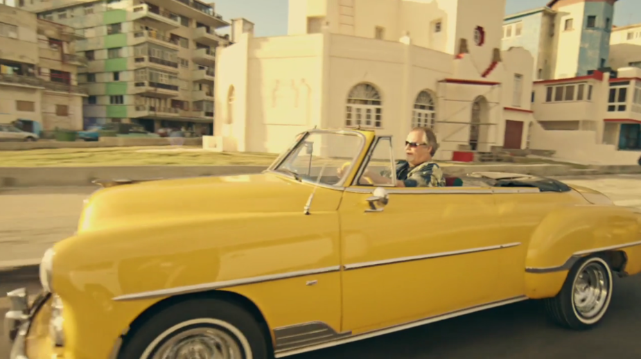 Carro foi encontrado pelo escritor americano David Soul