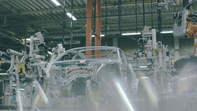 BMW makes music in factory BMW makes music in factory