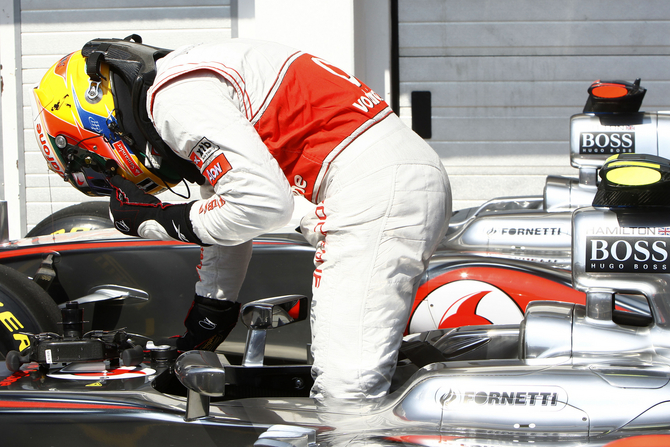 Hamilton has won his second grand prix this season Hamilton has won his second grand prix this season