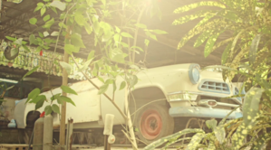 O Chrysler New Yorker de Hemingway foi encontrado em Cuba em muito mau estado de conservação