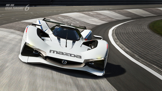 The LM55 Vision Gran Turismo is a collaboration between Polyphony Digital Inc The LM55 Vision Gran Turismo is a collaboration between Polyphony Digital Inc