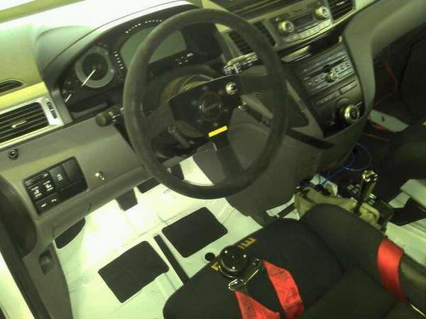 The interior is modified for safety The interior is modified for safety