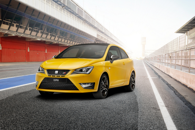 O Ibiza Cupra será lançado lá mais para o final do ano O Ibiza Cupra será lançado lá mais para o final do ano