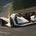 Its stance remembers the 787B, the racing car that won the 24 Hours of Le Mans in 1991