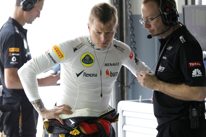 Raikkonens Vertrag mit Lotus endet mit dieser Saison Raikkonens Vertrag mit Lotus endet mit dieser Saison