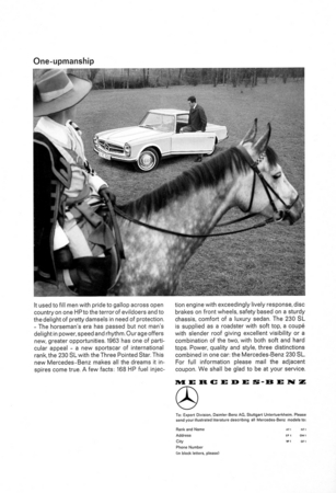 Mercedes-Benz 230 Gen.1 Mercedes-Benz 230 Gen.1