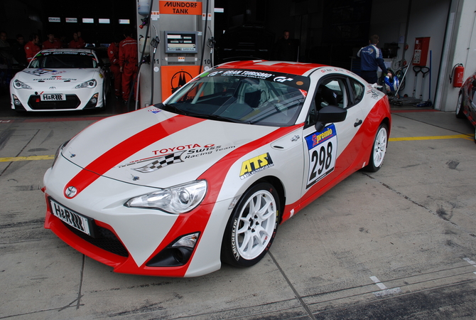 Os dois outros GT-86 estão a cargo da Toyota Swiss Racing Team Os dois outros GT-86 estão a cargo da Toyota Swiss Racing Team