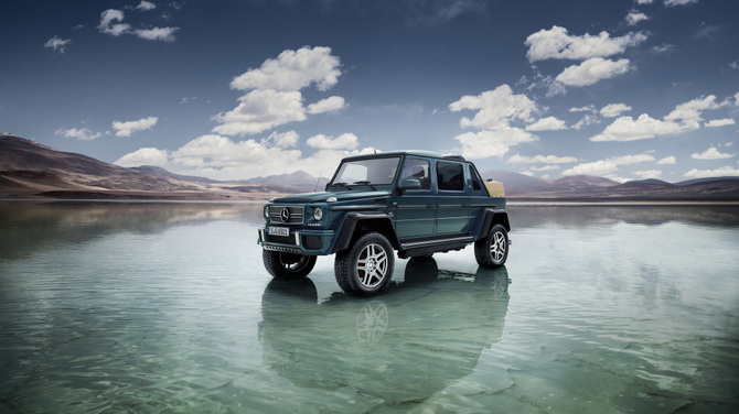 Mercedes-Maybach G650 Laundalet ter uma produção limitada de 99 unidades Mercedes-Maybach G650 Laundalet ter uma produção limitada de 99 unidades