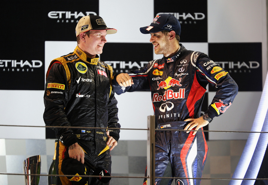 Raikkonen e Vettel viram-se envolvidos numa polémica depois de terem dito palavrões durante uma transmissão em direto