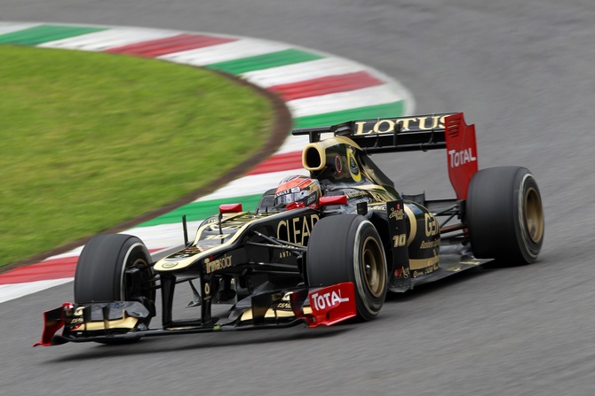 Grosjean was fastest in two out of three days of practice Grosjean was fastest in two out of three days of practice