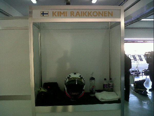Raikkonen Takes to the Track for the First Time for Lotus Raikkonen Takes to the Track for the First Time for Lotus