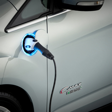 The car can still be plugged in to be charged