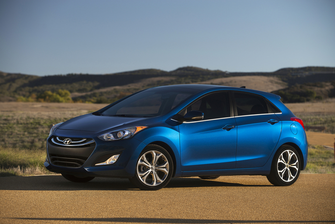 The five-door hatchback Elantra GT gets standard LED taillights and the new engine The five-door hatchback Elantra GT gets standard LED taillights and the new engine