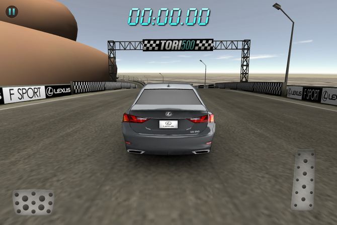 Lexus Creates iOS Game to Race GS around Swimsuit model Lexus Creates iOS Game to Race GS around Swimsuit model