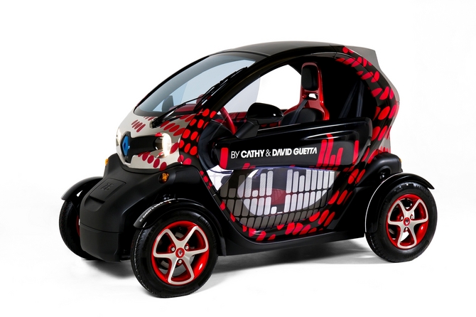 The car is inspired by the club scene The car is inspired by the club scene