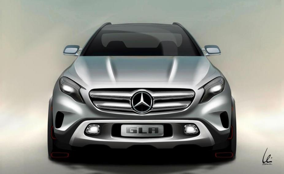 O GLA usa a mesma plataforma do Classe A e CLA