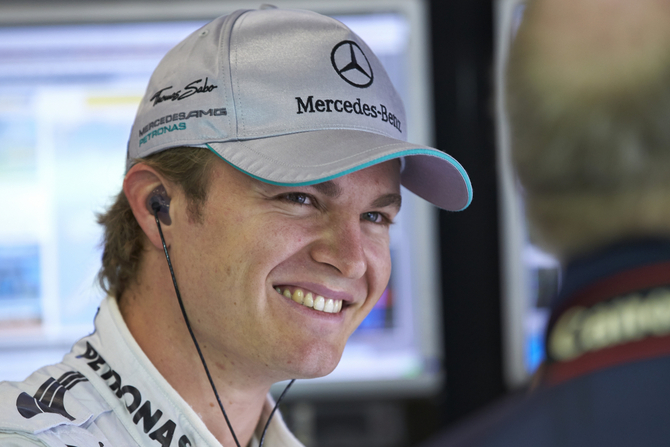 Rosberg já venceu duas corridas esta temporada Rosberg já venceu duas corridas esta temporada