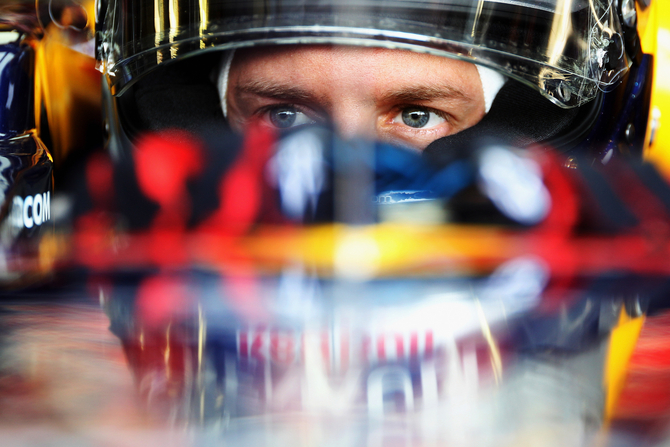 Vettel conquers pole in Spa Vettel conquers pole in Spa
