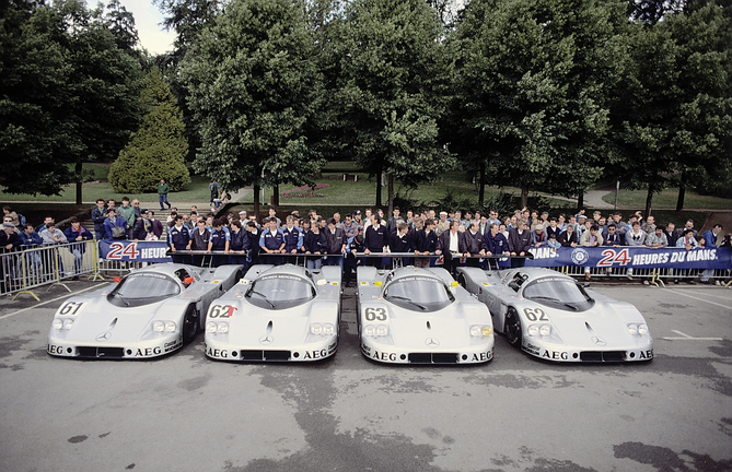 Mercedes Celebrates 60 Years of Le Mans at Retromobile Mercedes Celebrates 60 Years of Le Mans at Retromobile