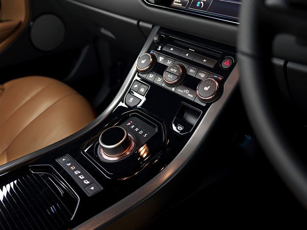 There is also rose gold used around the gear selector There is also rose gold used around the gear selector