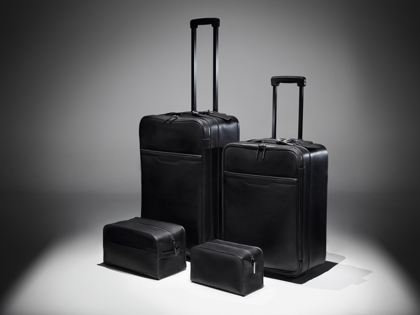 The special edition comes with a set of four pieces of luggage designed by Beckham. The special edition comes with a set of four pieces of luggage designed by Beckham.