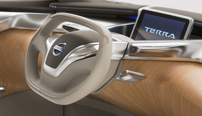 Nissan is using the TeRRA to show future technology Nissan is using the TeRRA to show future technology
