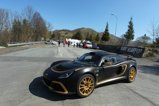 Lotus Testing Exige R-GT for Tarmac of St Remo Rally Lotus Testing Exige R-GT for Tarmac of St Remo Rally