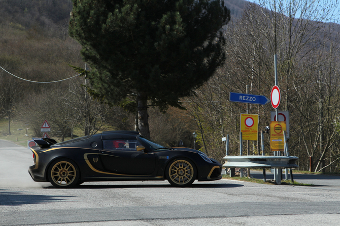 Lotus Testing Exige R-GT for Tarmac of St Remo Rally Lotus Testing Exige R-GT for Tarmac of St Remo Rally