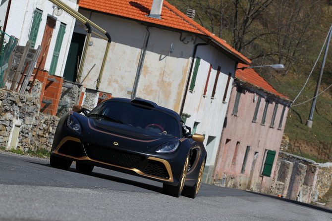 Lotus Testing Exige R-GT for Tarmac of St Remo Rally Lotus Testing Exige R-GT for Tarmac of St Remo Rally