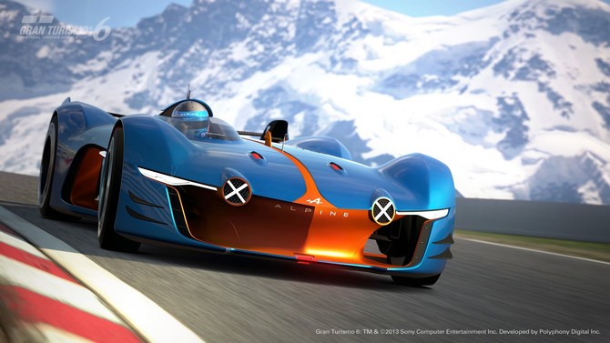 The concept celebrates the 60th anniversary of Alpine's foundation The concept celebrates the 60th anniversary of Alpine's foundation