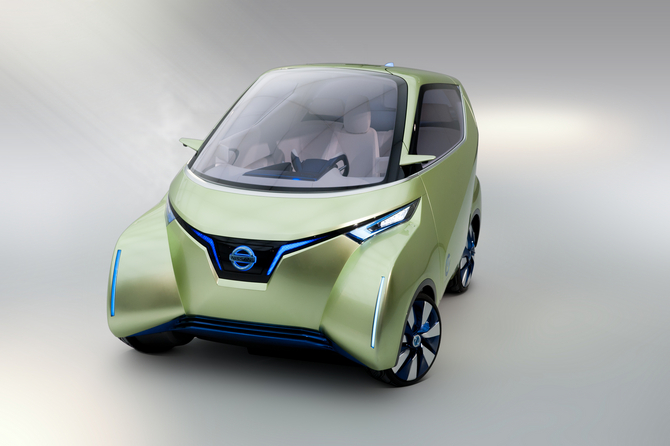 Nissan Pivo 3 fait ses débuts européens à Paris Nissan Pivo 3 fait ses débuts européens à Paris