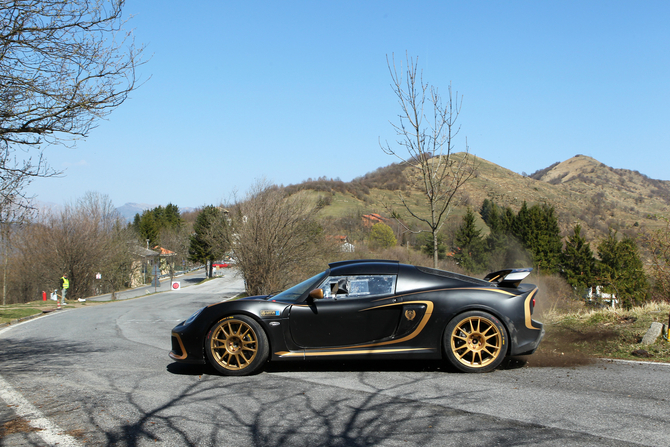 Lotus Testing Exige R-GT for Tarmac of St Remo Rally Lotus Testing Exige R-GT for Tarmac of St Remo Rally
