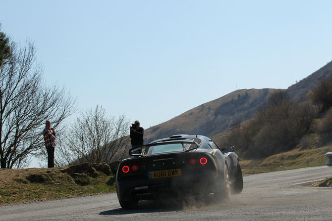 Lotus Testing Exige R-GT for Tarmac of St Remo Rally Lotus Testing Exige R-GT for Tarmac of St Remo Rally