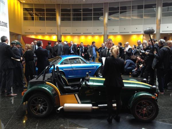 A Caterham está focada no chassis do modelo A Caterham está focada no chassis do modelo