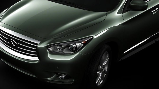 Infiniti Teases Two More Images of JX Infiniti Teases Two More Images of JX
