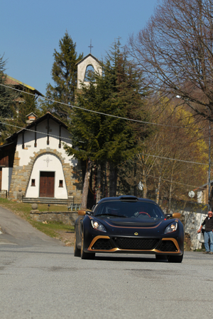 Lotus Testing Exige R-GT for Tarmac of St Remo Rally Lotus Testing Exige R-GT for Tarmac of St Remo Rally