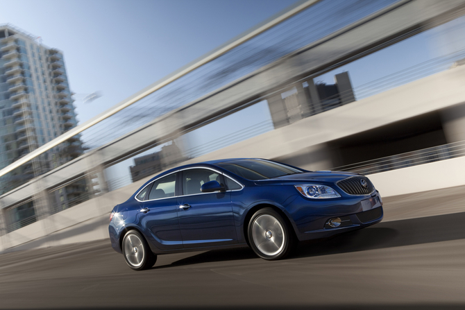 The Verano rides on the same platform as the Chevy Cruze The Verano rides on the same platform as the Chevy Cruze