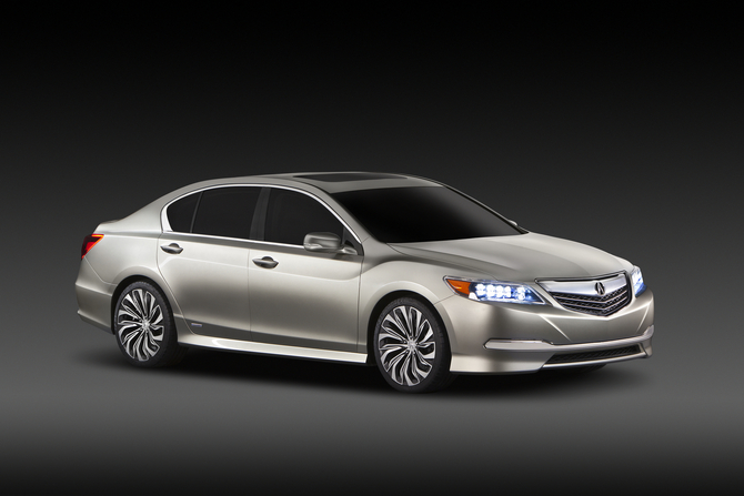 Acura RLX Concept Shows Future Acura Flagship Sedan Acura RLX Concept Shows Future Acura Flagship Sedan